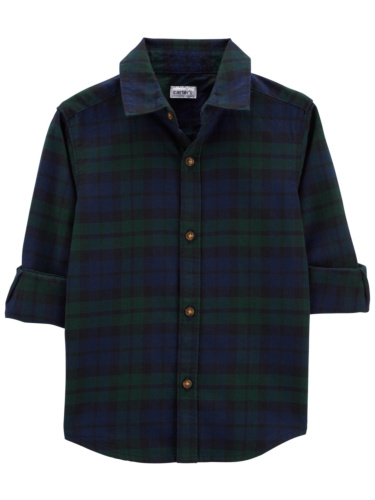 חולצת אריג מכופתרת