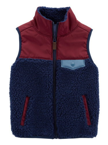 ווסט משולב נייבי/בורדו