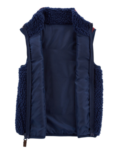 ווסט משולב נייבי/בורדו