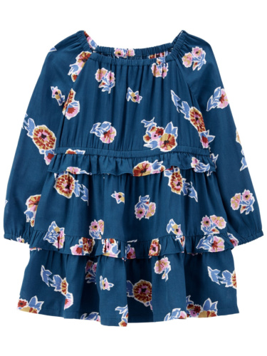 שמלת ויסקוזה פרחים