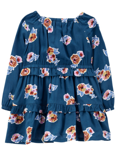 שמלת ויסקוזה פרחים