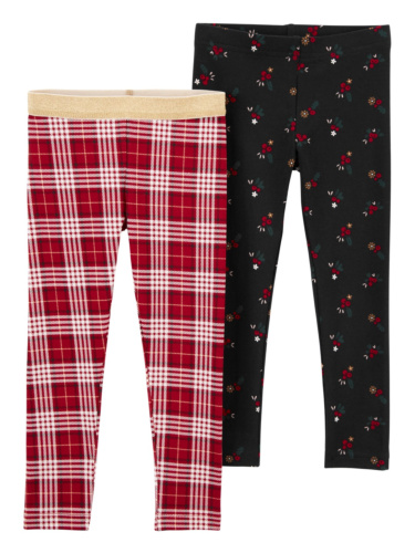 זוג טייצים משובץ/פרחוני