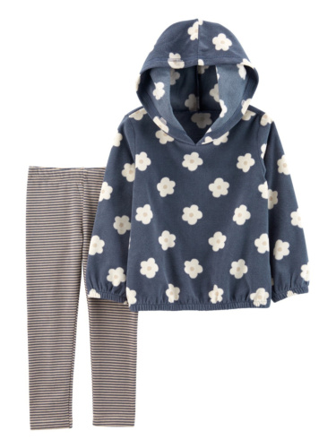 חליפת 2 חלקים פליז פרחים