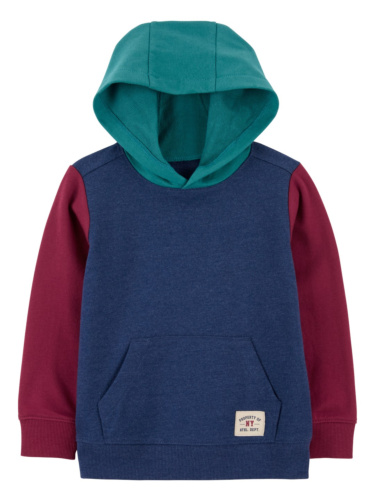 סווטשירט קפוצון קולור בלוק