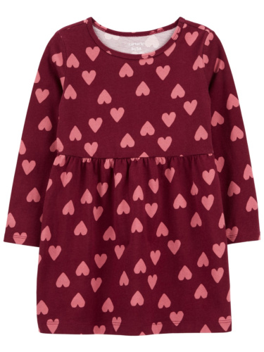 שמלת סריג אדומה