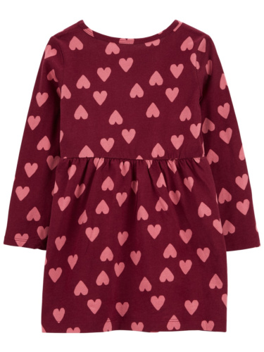 שמלת סריג אדומה