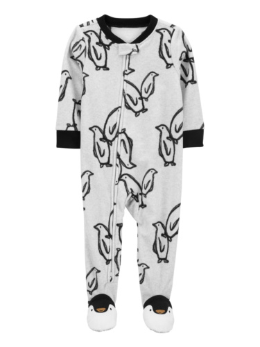 אוברול פליז פינגווינים