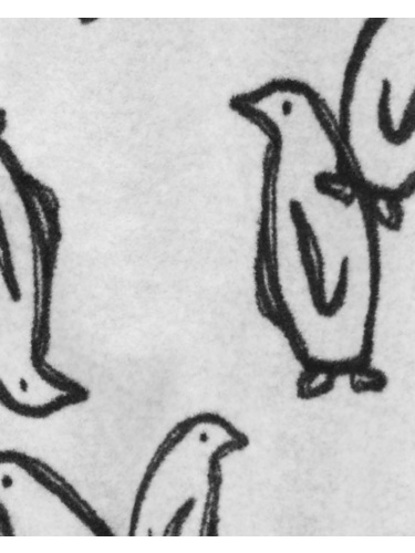 אוברול פליז פינגווינים