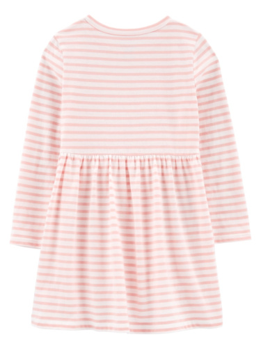 שמלת פסים כיסי תפוח