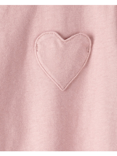 חולצת טי כיס לב