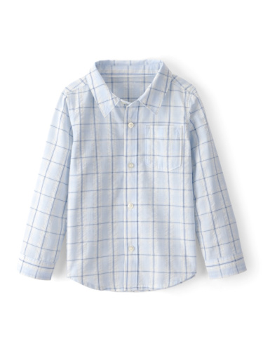 חולצת אריג משובצת