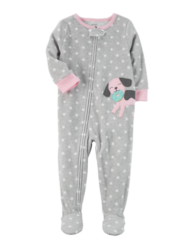 אוברול פליז נקודות כלבלב