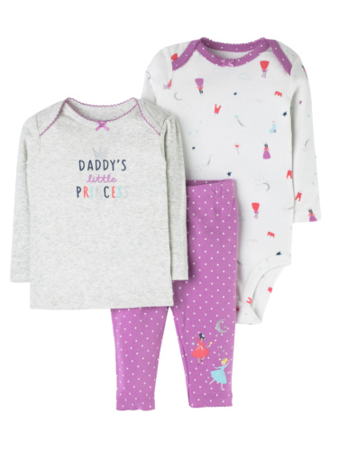 סט 3 חלקים בלרינות