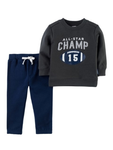 חליפת פוטר תינוקות דפוס בייסבול