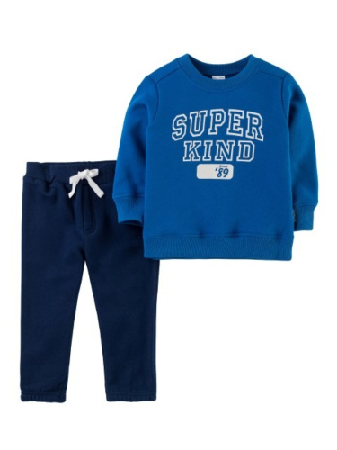 חליפת פוטר תינוקות דפוס SUPER KIND