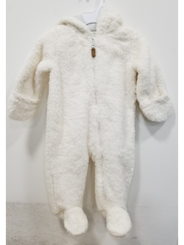 אוברול שרפה לבן