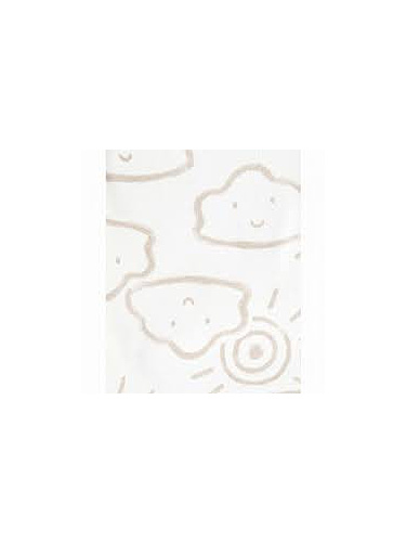 שמיכת פליז שמש עננים