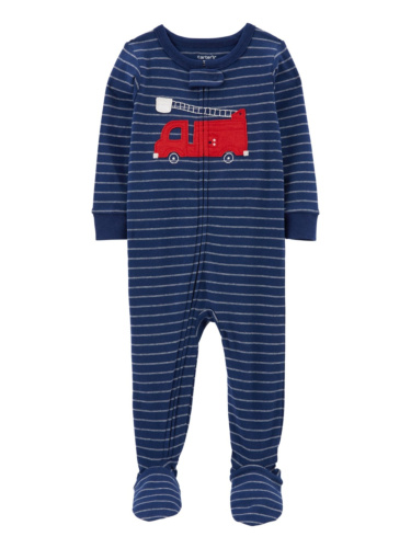 אוברול ארוך פסים כבאית