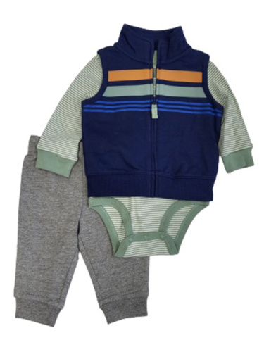 חליפת 3 חלקים ווסט פסים