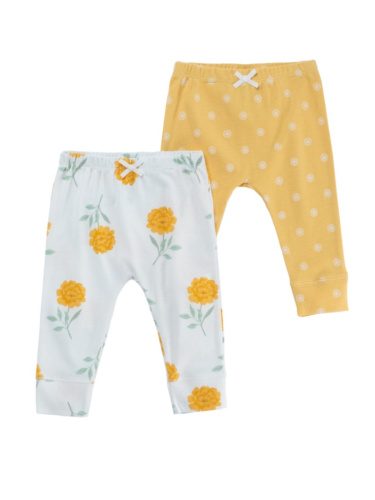 זוג מכנסיים ארוכים פרחים