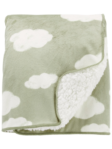 שמיכת פליז עננים