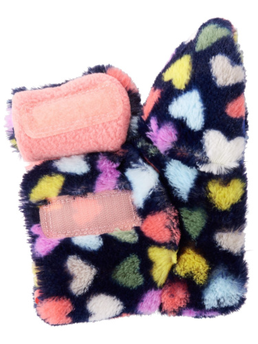 נעלי בית גבוהות לבבות