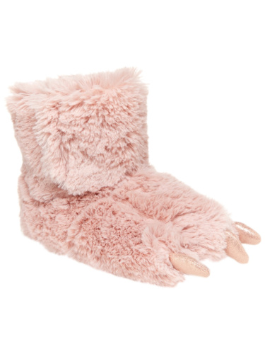 נעלי בית אצבעות ורודות