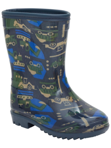 מגפי גשם כחול טרקטור