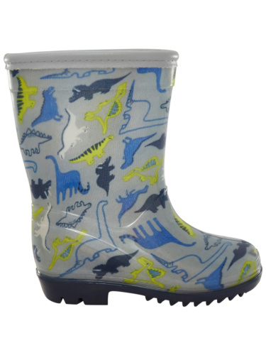 מגפי גשם אפורות דינוזאור