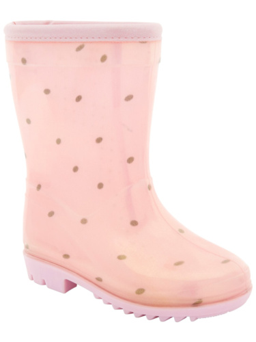 מגפי גשם ורודות נקודות