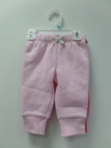 זוג מכנסי פוטר בנות ורוד