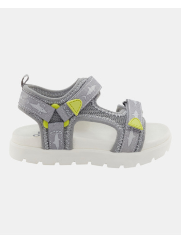 סנדל מטיילים רצועות אפור