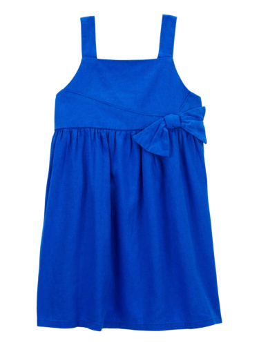 שמלה כחולה בשילוב ויסקוזה