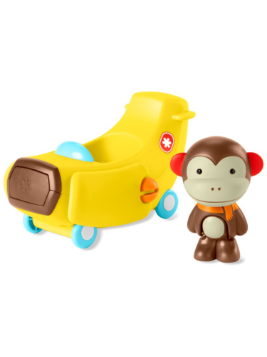 משחק קוף טס במטוס בננה